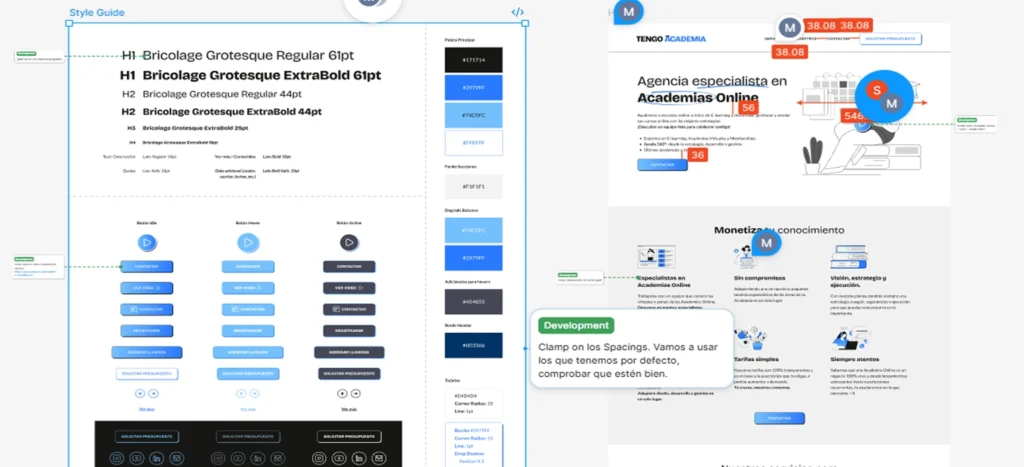 Diseño visual completo